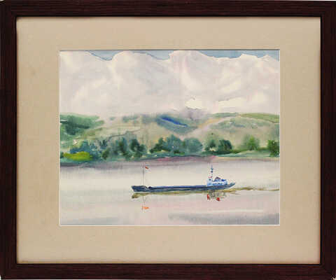 Гусев Василий Сергеевич. На реке